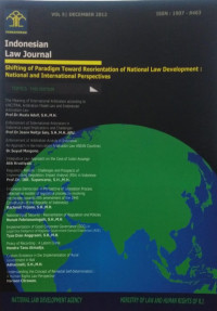 Indonesian law journal