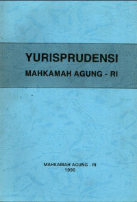 Yurisprudensi mahkamah agung ri