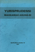 Yurisprudensi mahkamah agung ri