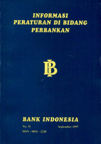 Image of Informasi peraturan di bidang perbankan no.31