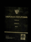 Himpunan keputusan tentang grasi 1977