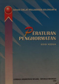 Bahan diklat parajabatan golongan III : peraturan penghormatan