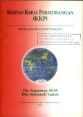 Kertas kerja perseorangan ( kkp ) : bahan ajar diklatpim tingkat iv