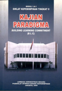 Image of Kajian paradigma : building learning commitment ( blc )