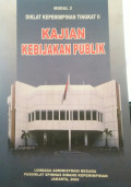 Kajian kebijakan publik