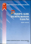 Bahan diklat prajabatan golongan III : penerapan agama dalam pelaksanaan tugas pns