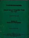 Yurisprudensi wilayah hukum pengadilan tinggi irian jaya