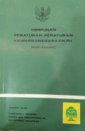 Himpunan peraturan peraturan kewarganegaraan ri ( suplement )