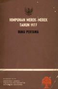 Himpunan merek-merek tahun 1977 : buku pertama