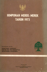 Image of Himpunan merek-merek tahun 1973