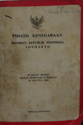 Pidato kenegaraan presiden republik Indonesia Soeharto di depan sidang dewan perwakilan rakyat 16 Agustus 1984