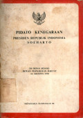 Pidato kenegaraan presiden republik Indonesia Soeharto di depan sidang dewan perwakilan rakyat 16 Agustus 1978