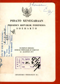 Pidato kenegaraan presiden republik Indonesia Soeharto di depan sidang dewan perwakilan rakyat 16 Agustus 1977