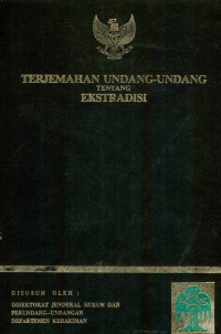 Terjemahan undang-undang tentang ekstradisi