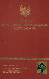 Informasi peraturan perundang-undangan tahun 1980-1981