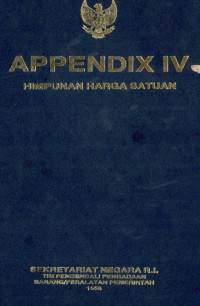 Appendix IV himpunan harga satuan