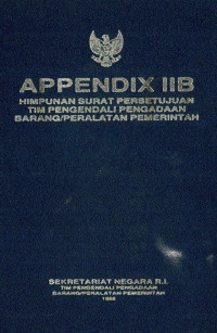 Image of Appendix IIB himpuann surat persetujuan tim pengendali pengadaan barang/peralatan pemerintah