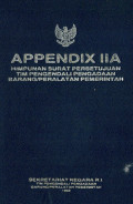 Appendix IIA himpunan surat persetujuan tim pengendali pengadaan barang /peralatan pemerintah