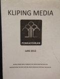 Kliping media : juni 2013