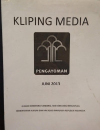 Image of Kliping media : juni 2013