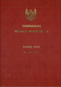 Image of Tambahan berita negara ri : tahun 1979 no. 250-300