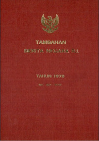 Tambahan berita negara ri : tahun 1979 no. 250-300