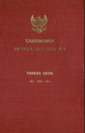 Tambahan berita negara ri : tahun 1979 no. 101-150