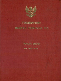 Image of Tambahan berita negara ri tahun 1979 no. 451-500