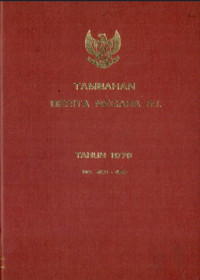 Image of Tambahan berita negara ri tahun 1979 no. 401-450