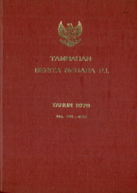 Tambahan berita negara ri tahun 1979 no. 351-400