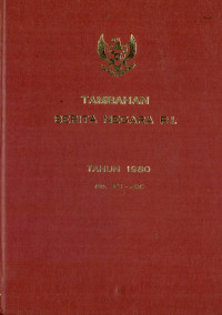 Image of Tambahan berita negara r.i : tahun 1980 no. 351-400