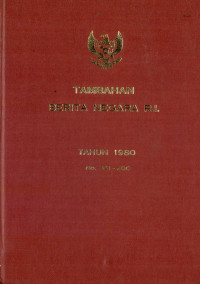 Tambahan berita negara r.i : tahun 1980 no. 351-400