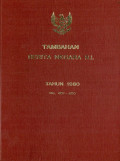 Tambahan berita negara r.i : tahun 1980 no. 401-450