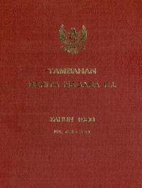 Image of Tambahan berita negara r.i : tahun 1980 no. 451-500