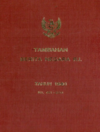 Tambahan berita negara r.i : tahun 1980 no. 451-500