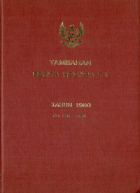 Tambahan berita negara r.i : tahun 1980 no. 901-950