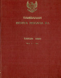 Tambahan berita negara r.i : tahun 1981 no. 1-50