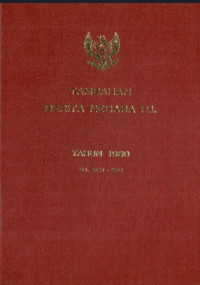 Image of Tambahan berita negara ri : tahun 1980 no. 501-550