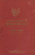 Lembaran negara republik Indonesia : tahun 1986 no. 1-77