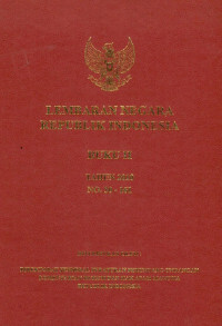 Lembaran negara republik Indonesia : tahun 2010 no. 50-161