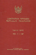 Lembaran negara republik Indonesia : tahun 1992 no. 1-131