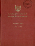 Lembaran negara republik indonesia : tahun 1954 no. 1-79