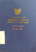 Tambahan lembaran negara republik indonesia : tahun 1958 no. 1517-1614