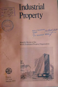 Industrial property : monthly review of the world intellectual property organization january 1977