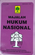 Majalah hukum nasional no. 2, 2000