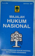 Majalah hukum nasional no.2, 1996