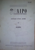 Aipo australian industrial property organisation vol. 10 no.16 , 16 may 1996