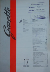 Image of Gazette 17 : 02.09.1996