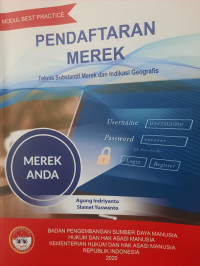 Image of Pendaftaran merek : Teknis substantif merek dan indikasi geografis