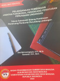 Pelaksanaan pembinaan jabatan fungsional perancang peraturan  perundang - undangan : Teknis substantif bidang pembinaan perancang peraturan perundang - undangan